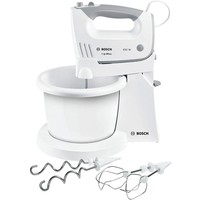Bosch Handmixer MFQ36460 450W Weiß/Grau Mit SchüSsel & Knethaken