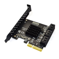 Adattatore SATA PCI E 6 Porte SATA 3.0 a PCI Express X4 Scheda Di Espansione SAT