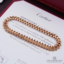 Cartier Clash de Cartier 18ct Rose Gold Flexible ‘Medium’ Bracelet Ref: N6718...