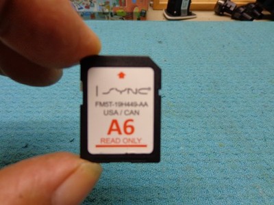 FORD LINCOLN A6 SYNC GPS NAVIGATION MAP SD CARD USA CANADA FM5T-19H449-AA