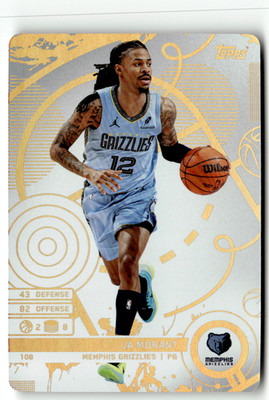 2025-26 Topps Match Attax NBA No. 108 Ja Morant White