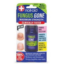 Nail-Aid - Fungus Gone - Maximum Strength, 0.5 Fl Oz Pack of 1 , Clear