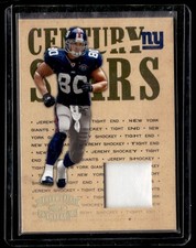 2005 Donruss Throwback Threads Century Stars Material Prime Jeremy Shockey 20/25