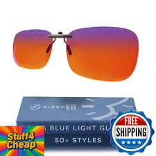 Sleep ZM Blue Light Blocking Glasses - Men/Women, Better Sleep, Anti Eye Strain