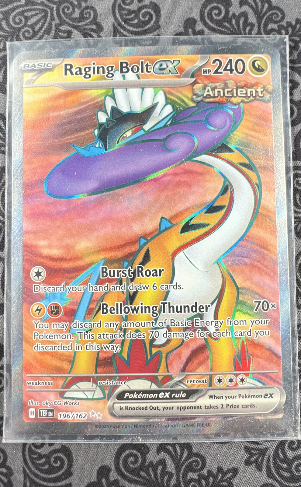 Raging Bolt ex 196/162 SV05: Temporal Forces Holo