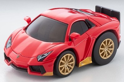 Choro Q zero Z-74a Lamborghini Aventador Miura Homage Red (Diecast)