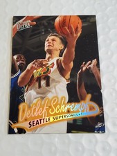 1996 Fleer Ultra Detlef Schrempf #106 - Seattle Supersonics - Washington - FS!🏀