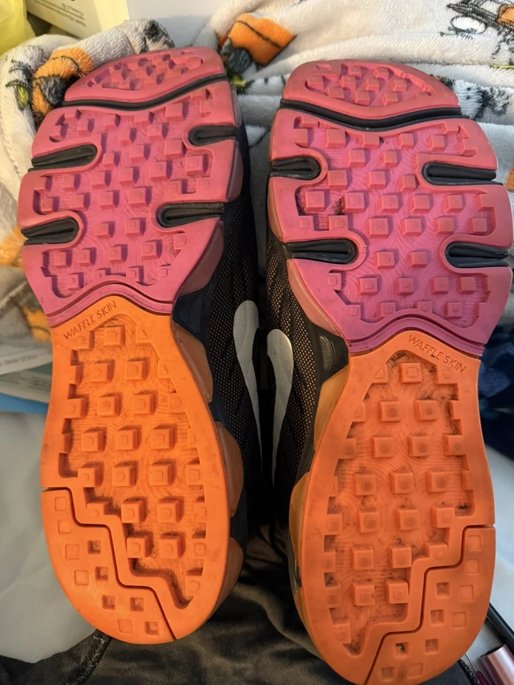 Zapatos para correr Air Max Tailwind 6 rosa y naranja para mujer talla 8,5 Foto 3 de 4