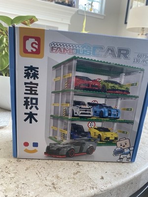 SEMBO 607341 Parking Garage with 130 Pieces