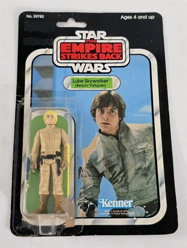 A-922 MINT WITH CARD VINTAGE 80'S KENNER STAR WARS 31 BACK ESB BESPIN LUKE