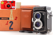 〖MINT Box & Case〗 Yashica Yashicaflex Model A2 TLR 6x6 Film Camera From JAPAN