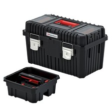 Heavy Duty Tool Box  Storage Case 58.5cm Large Waterproof Dustproof Organizer