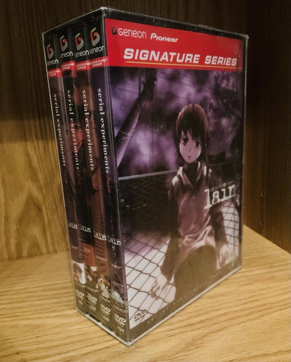 Serial Experiments Lain - Complete Series (DVD, 2005, 4-Disc