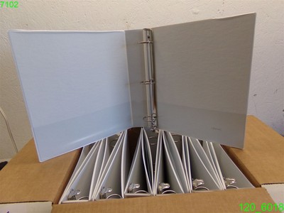 CASE OF 12: Universal Round Ring Binder, 1-1/2'' Capacity, White UNV20972