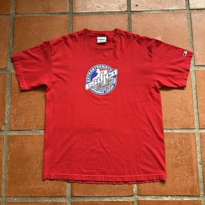 Vintage ESDJCO T Shirt 90s Y2K DJ Hip Hop Made In USA Men s XL Red