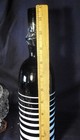 MCM Black glass bottle graduated white stripes N1 — photo 4