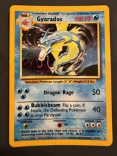 Gyarados | Rare | 6/102 | Base Set | Holo | MP+ | Vintage 1999 | WOTC Pokemon on eBay