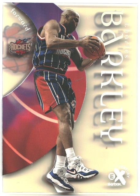 1998-99 SkyBox E-X Century Charles Barkley #23 Houston Rockets