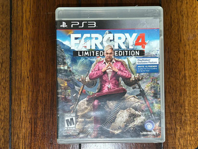 Far Cry 4 -- Limited Edition (Sony PlayStation 3, 2014) MISSING MANUAL