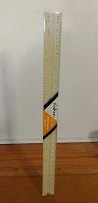 Pickett P-232E T Architect / Engineer Combination Scale Triangular Ruler Japan 