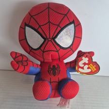 Ty Beanie Babies - Marvel - Spider-Man - 6" Plush - New w/ Tags