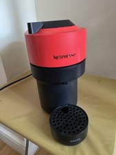 Nespresso Krups XN920 Coffee Pod Machine - Tested & Working - Red Vertuo Pop