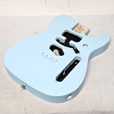 Fender Deluxe Nashville Daphne 2019 cuerpo Telecaster azul - 3 pastillas tele guitarra