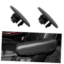 2PCS Car Armrest Cover Cap of Car Seat,Car Arm Rest Cap Black