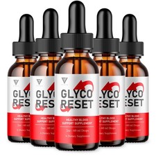 (5 Pack) Glyco Reset Drops, GlycoReset Premiu...