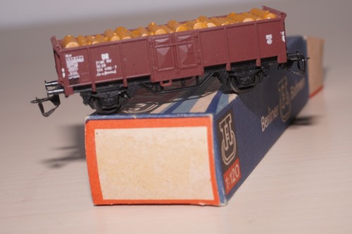 H8/17] BTTB 4245 Spur TT DR offener Güterwagen Holzladung OVP super Zustand | Zustand: Gebraucht