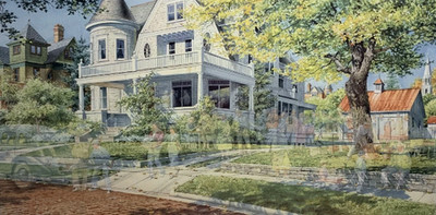 Charles Peterson AUCTION DAY 16x32 S/N C/E 1996 Paper Art Print #112/2800 Mint