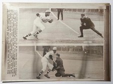 WILLIE STARGELL CESAR GERONIMO BILL BURKHART SPARKY ANDERSON AP WIREPHOTO + PSA