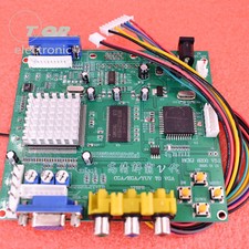 Arcade Game RGB/CGA/EGA/YUV to VGA HD Video Converter Board HD9800/GBS8200