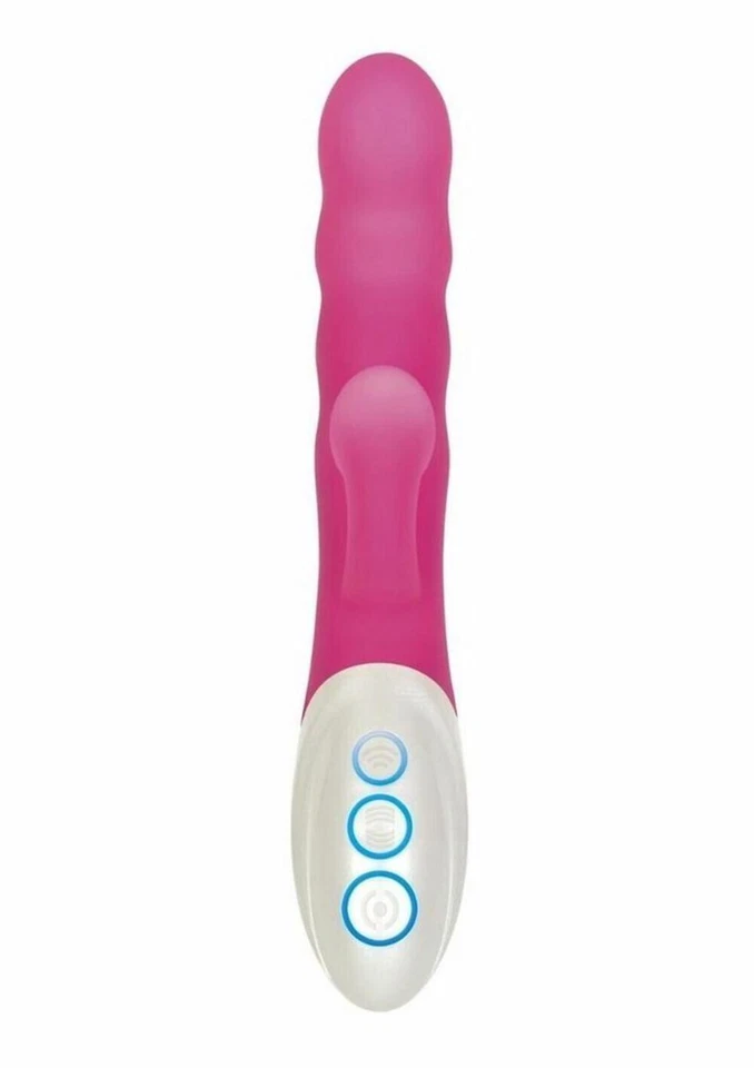 Vibrador de punto G de silicona recargable Instant-O con succión de clítoris Foto 4 de 4