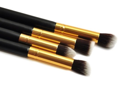 4PCS Professional Eye Shadow Eyeshadow Blending Brush Set Makeup Cosmetic - Picture 2 of 13