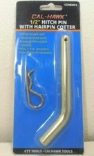 1/2" inch HITCH PIN with cotter pin