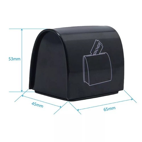 Recyclable Razor Blade Disposal Case Safety Storage Bank Edge For Shaving Blades - Picture 16 of 20