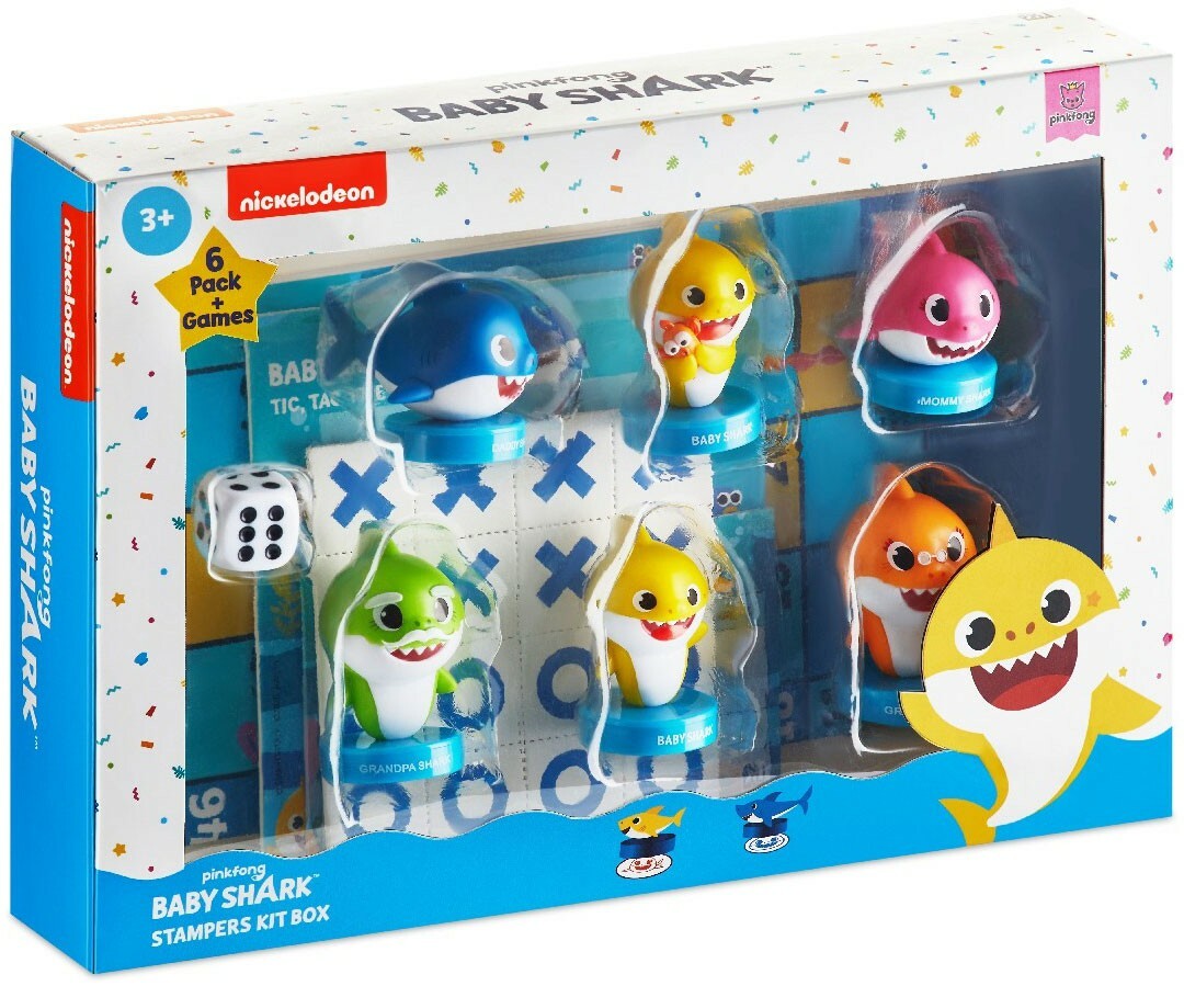 Pinkfong Baby Shark Games & Stampers Set | eBay