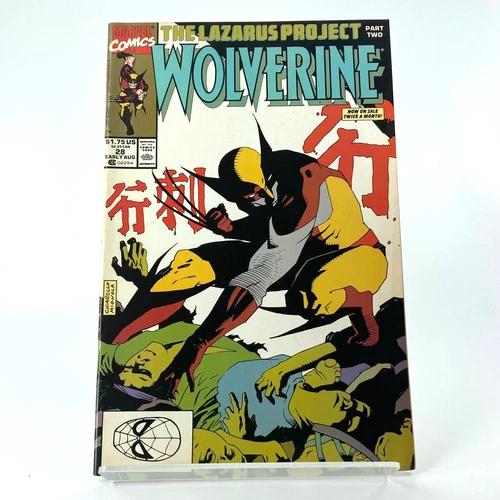 Wolverine Issue 28 - 1990 - Original Vintage Comic - Marvel Comics D942