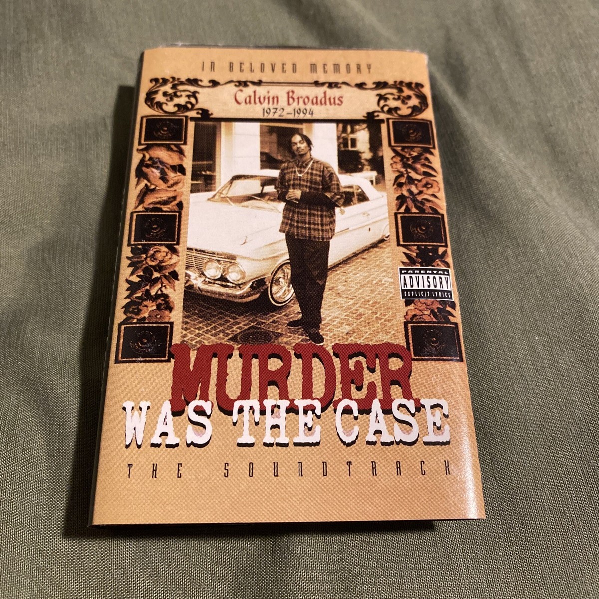 Hip Hop Cassette LOT (MURDER WAS THE CASE: Soundtrack, Snoop Dogg