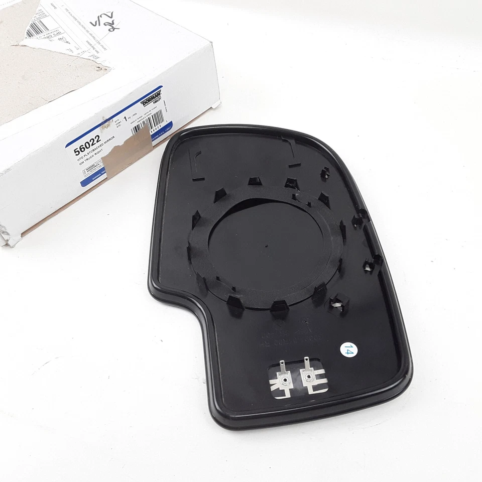 Dorman 56022 Right Door Mirror Glass Fits Cadillac Chevrolet GMC (1999-2007) - Image 3 of 4