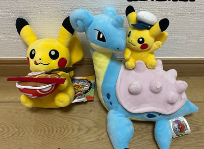 wcs 横浜 限定ラプラス&ピカチュウ 2023 ぬいぐるみ WCS2023 横浜 限定ぬいぐるみ ピカチュウ＆ラプラス - メルカリ