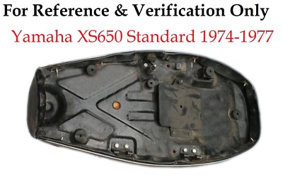 1973-1978 Yamaha XS650 Standard low profile motorcycle seat CODE