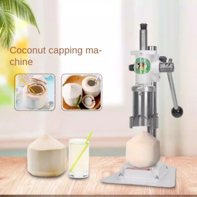 Stainless Steel Fruit Coconut Opening Machine Coconut Adjustable Opener