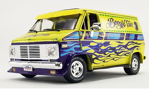Chevrolet G-Series Van Boogie Van ACME Maßstab 1:18 Limitiert 696 Stück NEU OVP - Picture 1 of 4