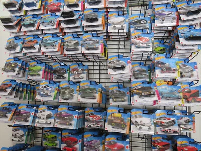 HOT WHEELS CARS - SELECT YOUR CARS - ONLY PAY ONE POSTAGE CHARGE