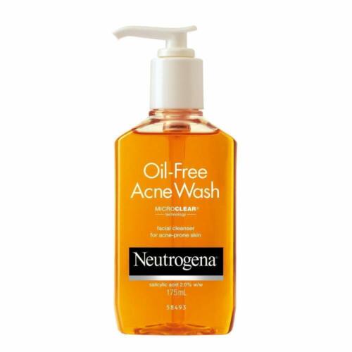 Neutrogena Oil Free Acne Wash For Acne Prone Skin With Salicylic Acid 175ml - Picture 1 of 4