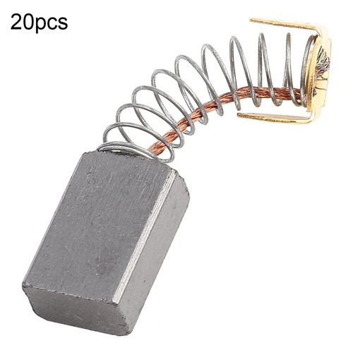 20pz Spazzola Carbonio Sostitubile Grande Conduttiva per Motore Elettrico 101 6*10*15mm - Foto 4 di 7