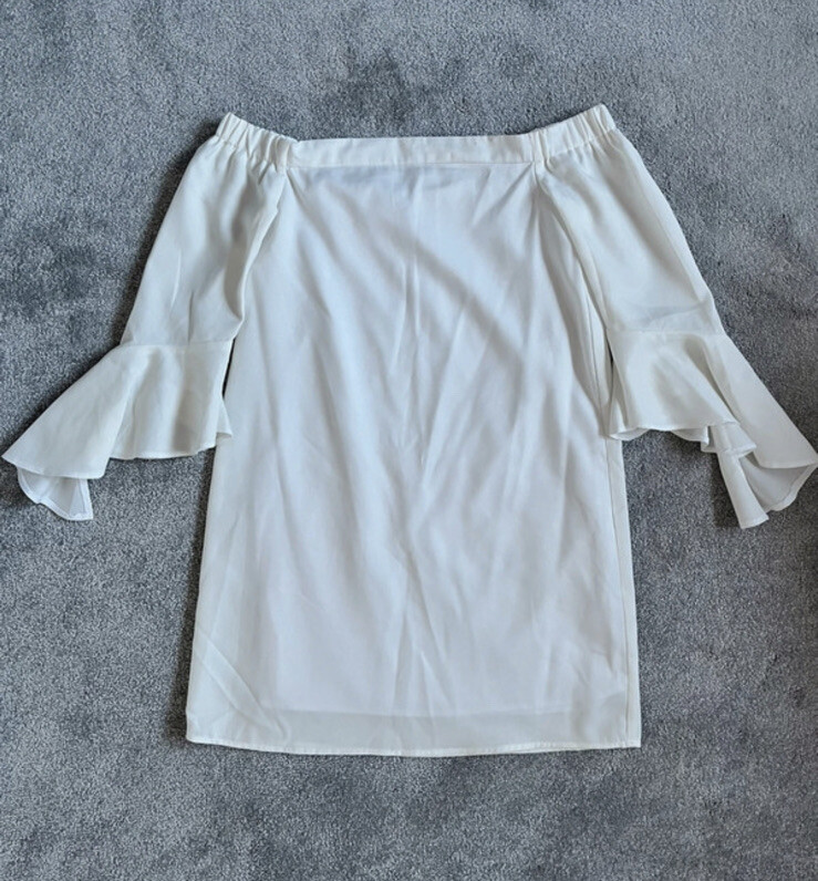 Off Shoulder Dress Missguided White Bardot Dress Missguided White