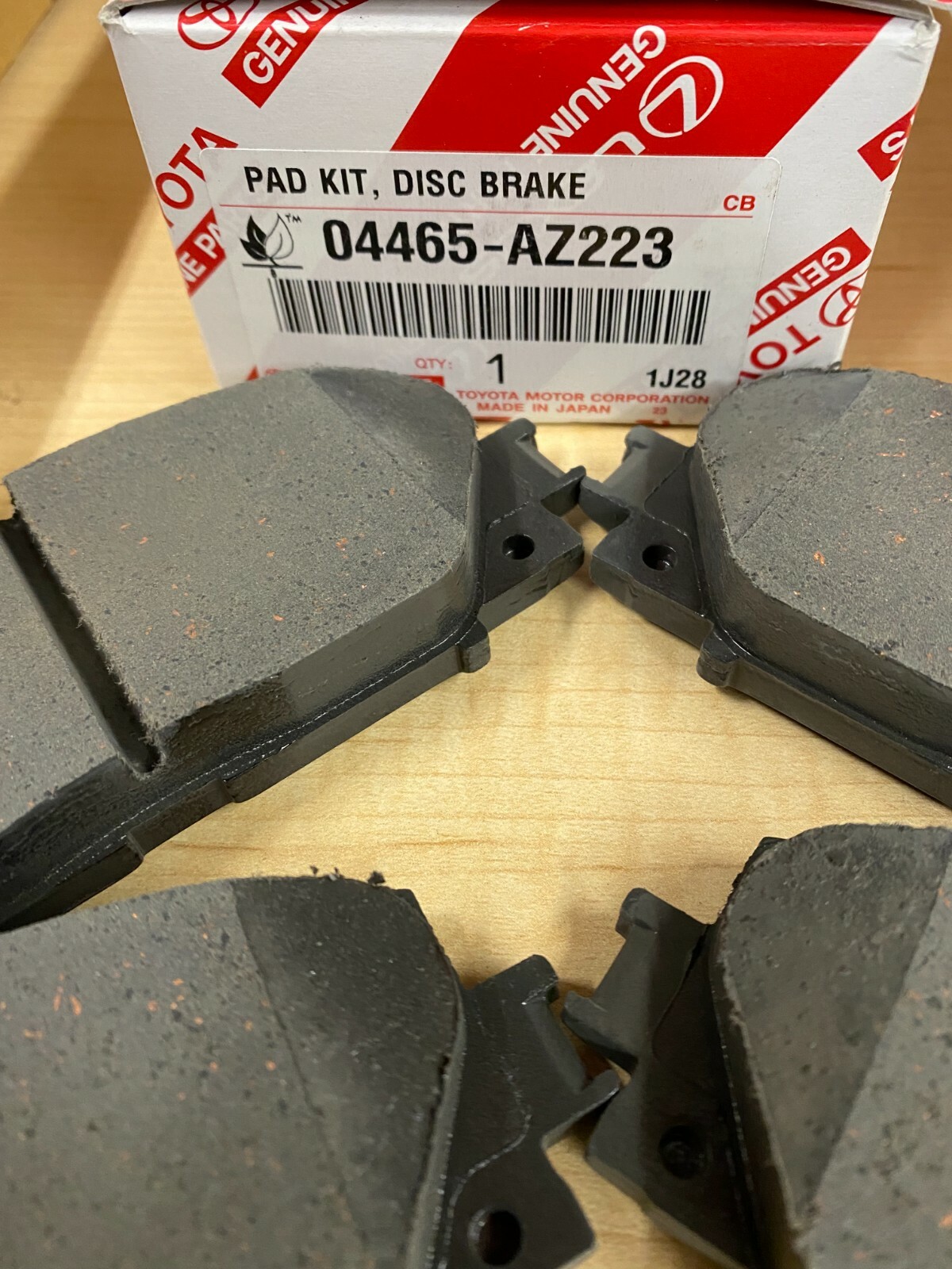 20102015 TOYOTA PRIUS GENUINE NEW FRONT BRAKE KIT OEM ROTORS TCMC PADS